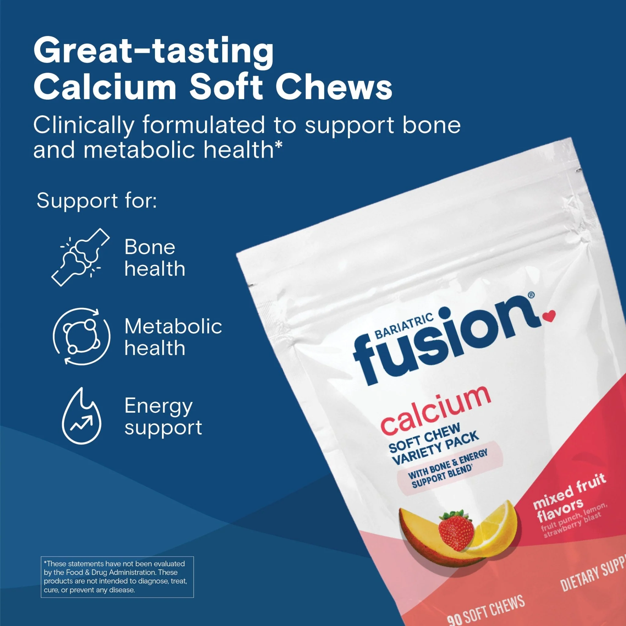 Bariatric Calcium Citrate Soft Chew Fruit Variety Pack - Image 5