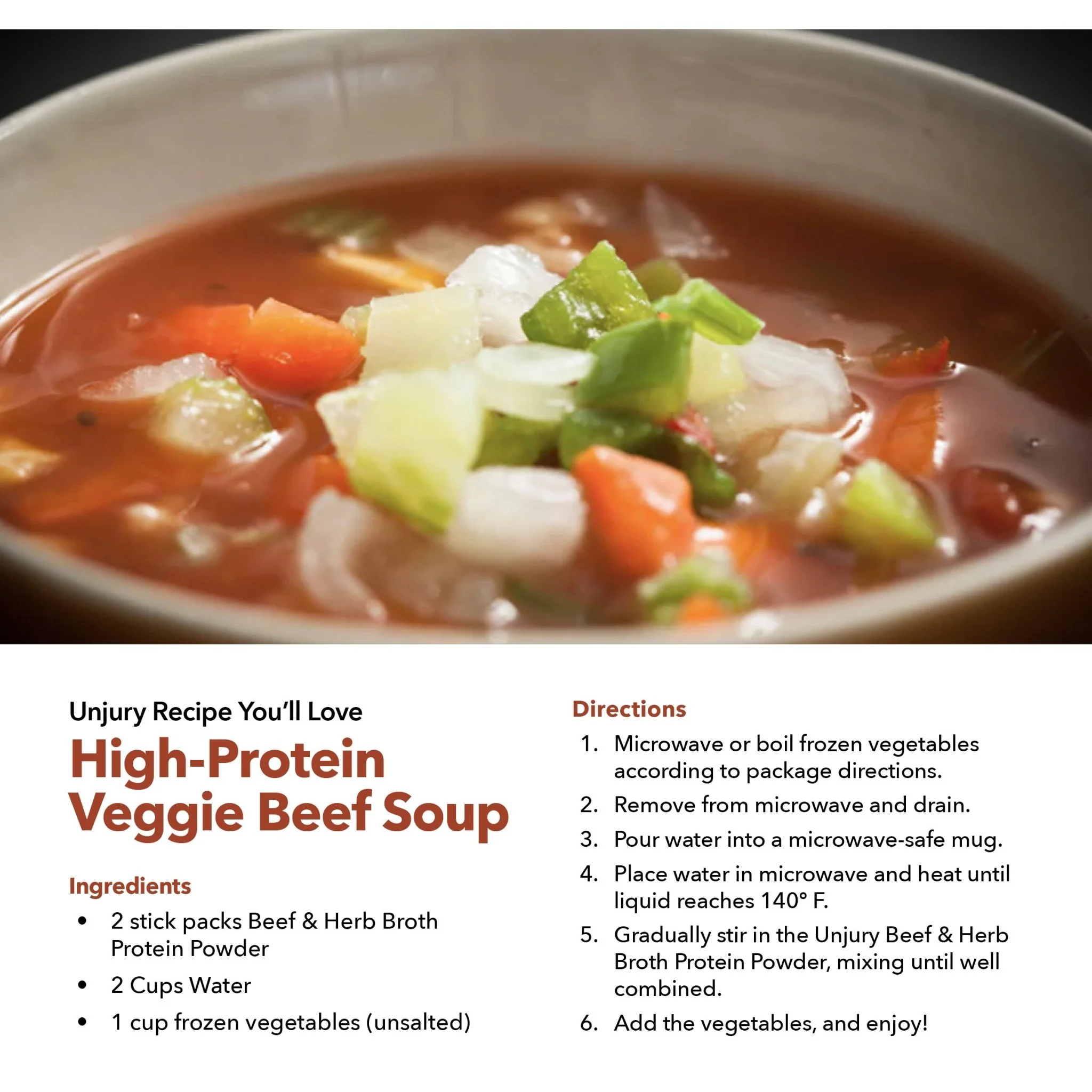 Beef & Herb Whey Protein Single-Serve Stick Packets - Image 4
