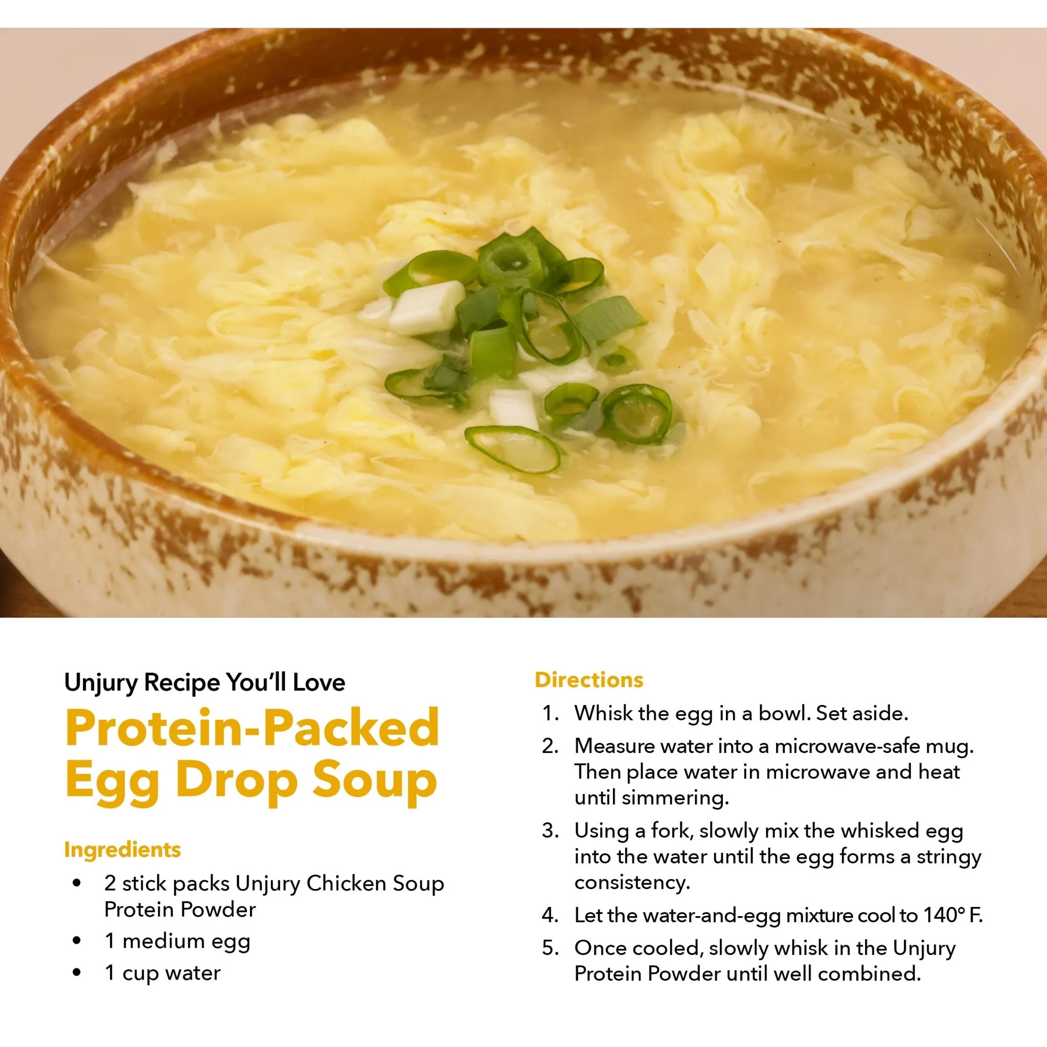 Chicken Soup Whey Protein Single-Serve Stick Packets - Image 4