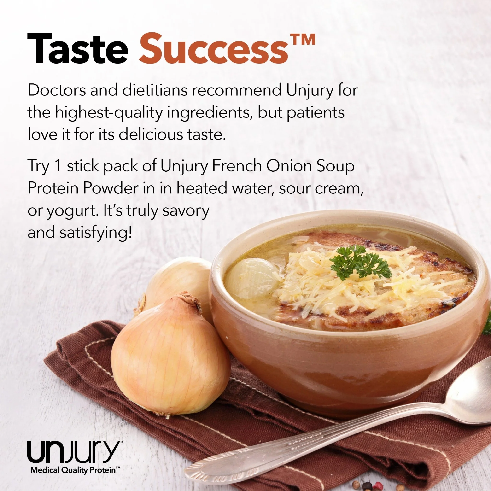 French Onion Whey Protein Single-Serve Stick Packets - Image 5