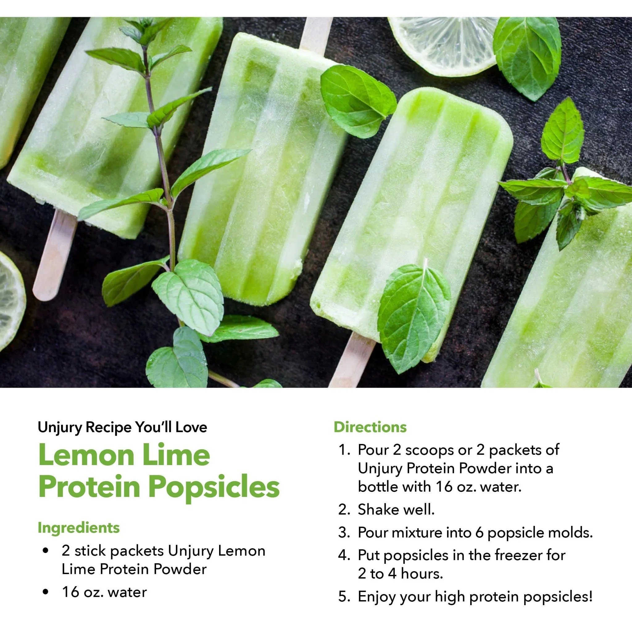 Lemon Lime Whey Protein Single-Serve Stick Packets - Image 4