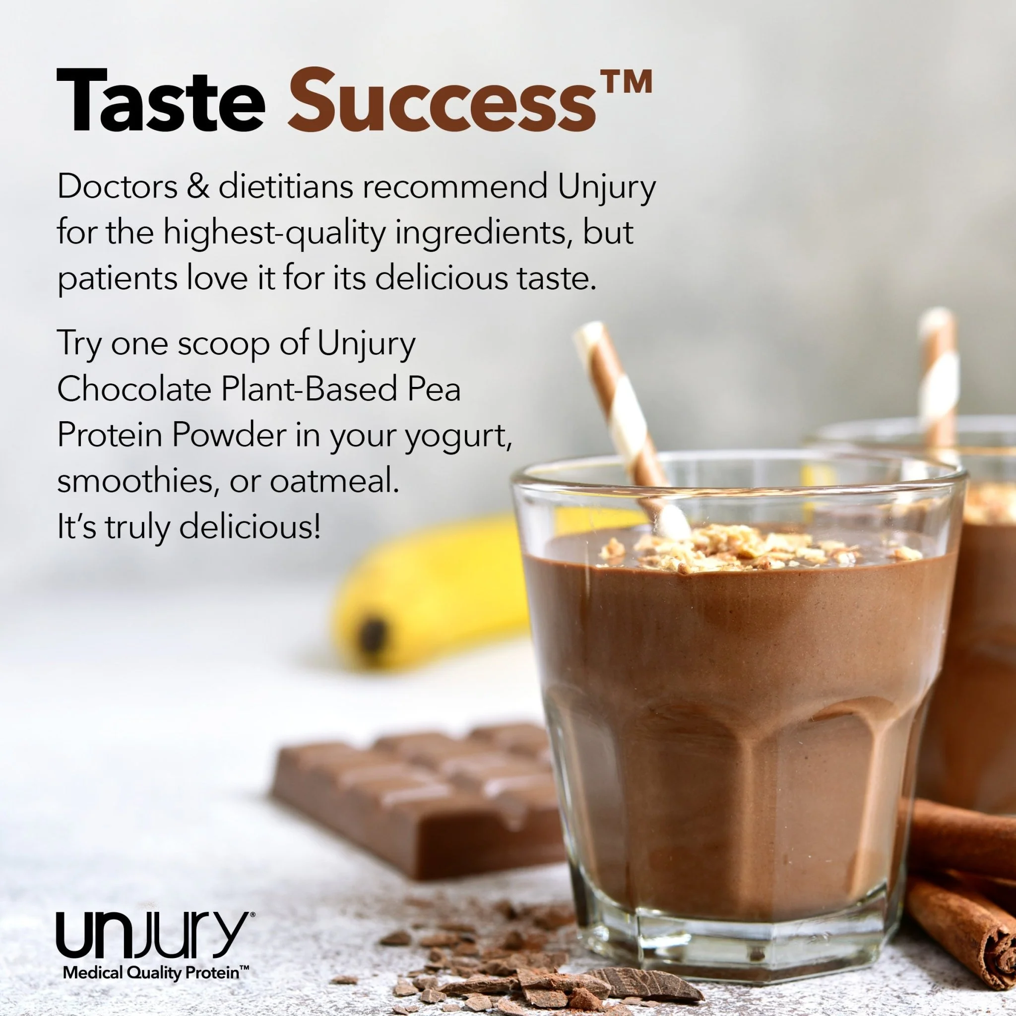 Unjury Plant-Based Chocolate Protein Powder - Image 6